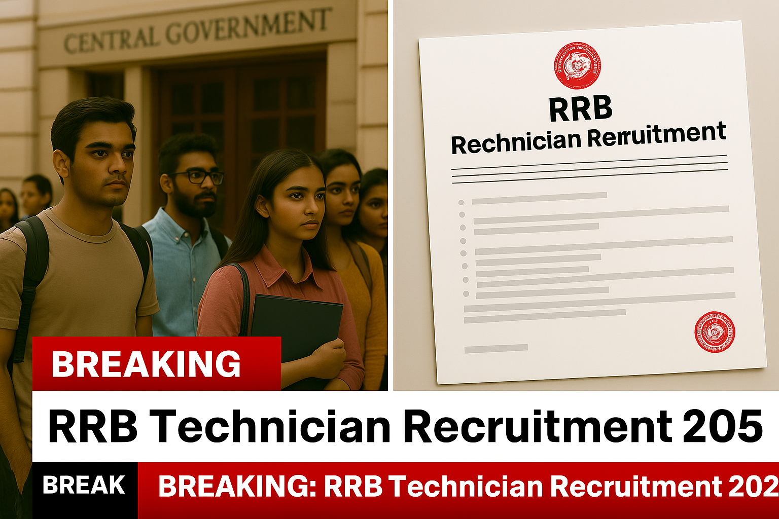 allahabad university RRB TECHNICIAN RECRUITMENT 2025