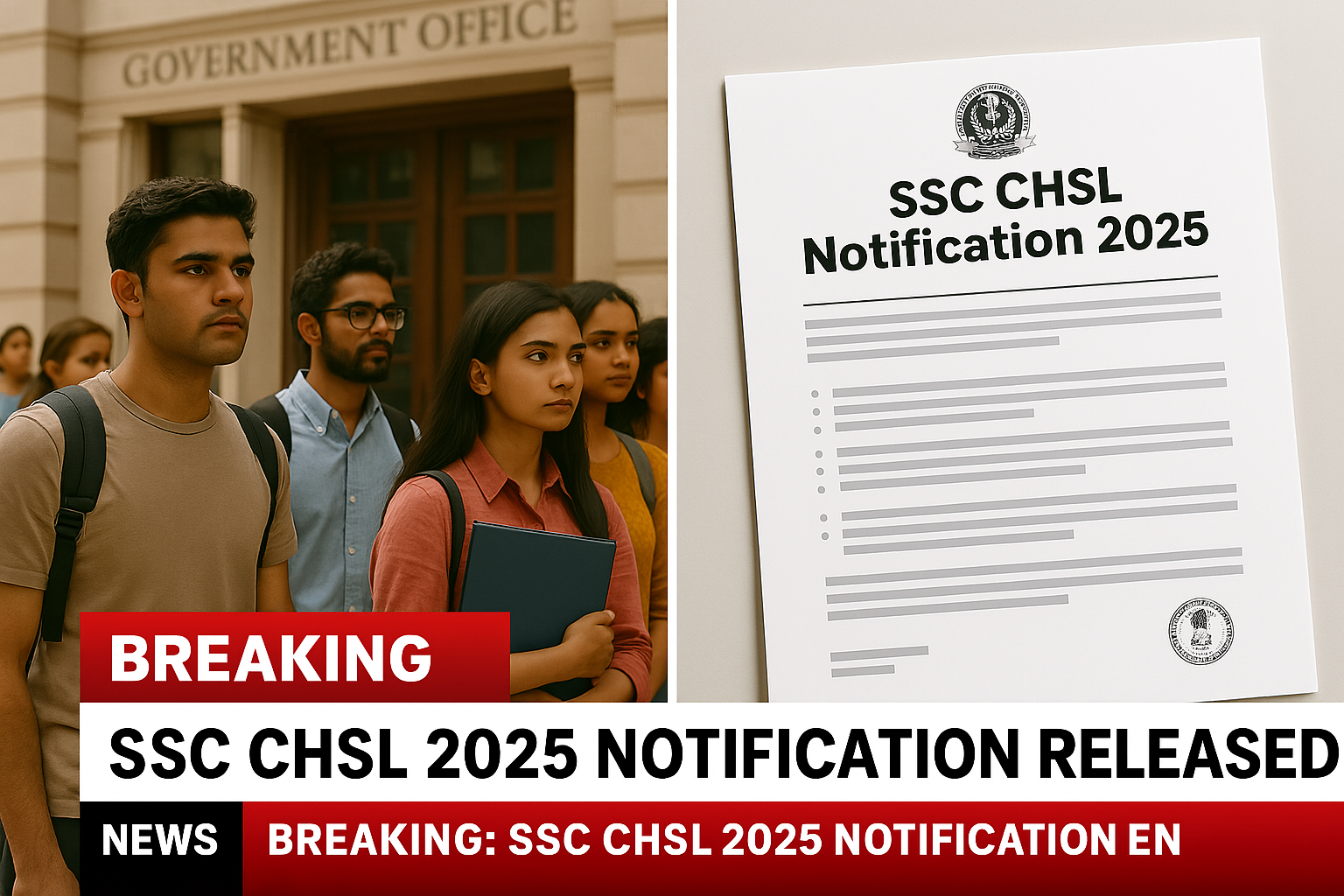 allahabad university SSC CHSL 2025 NOTIFICATION