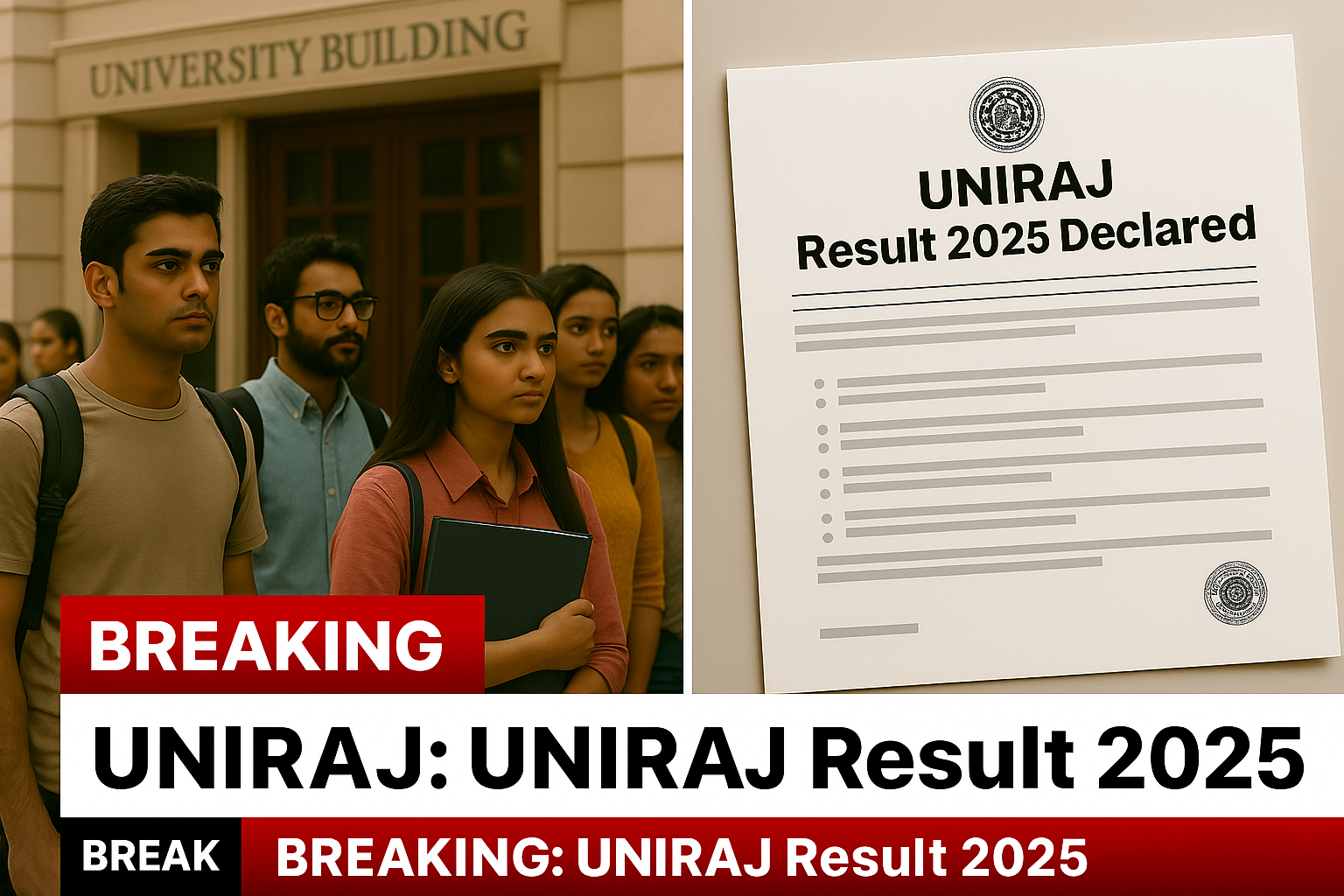 allahabad university UNIRAJ RESULTS 2025