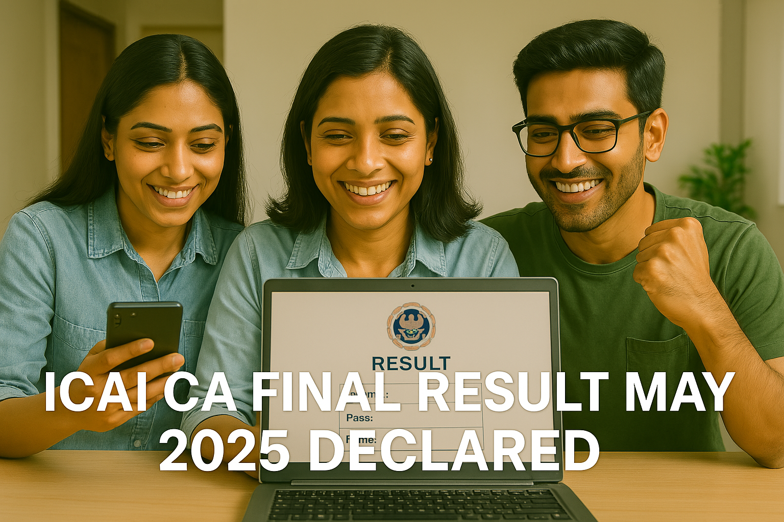 allahabad university icai ca final result may 2025