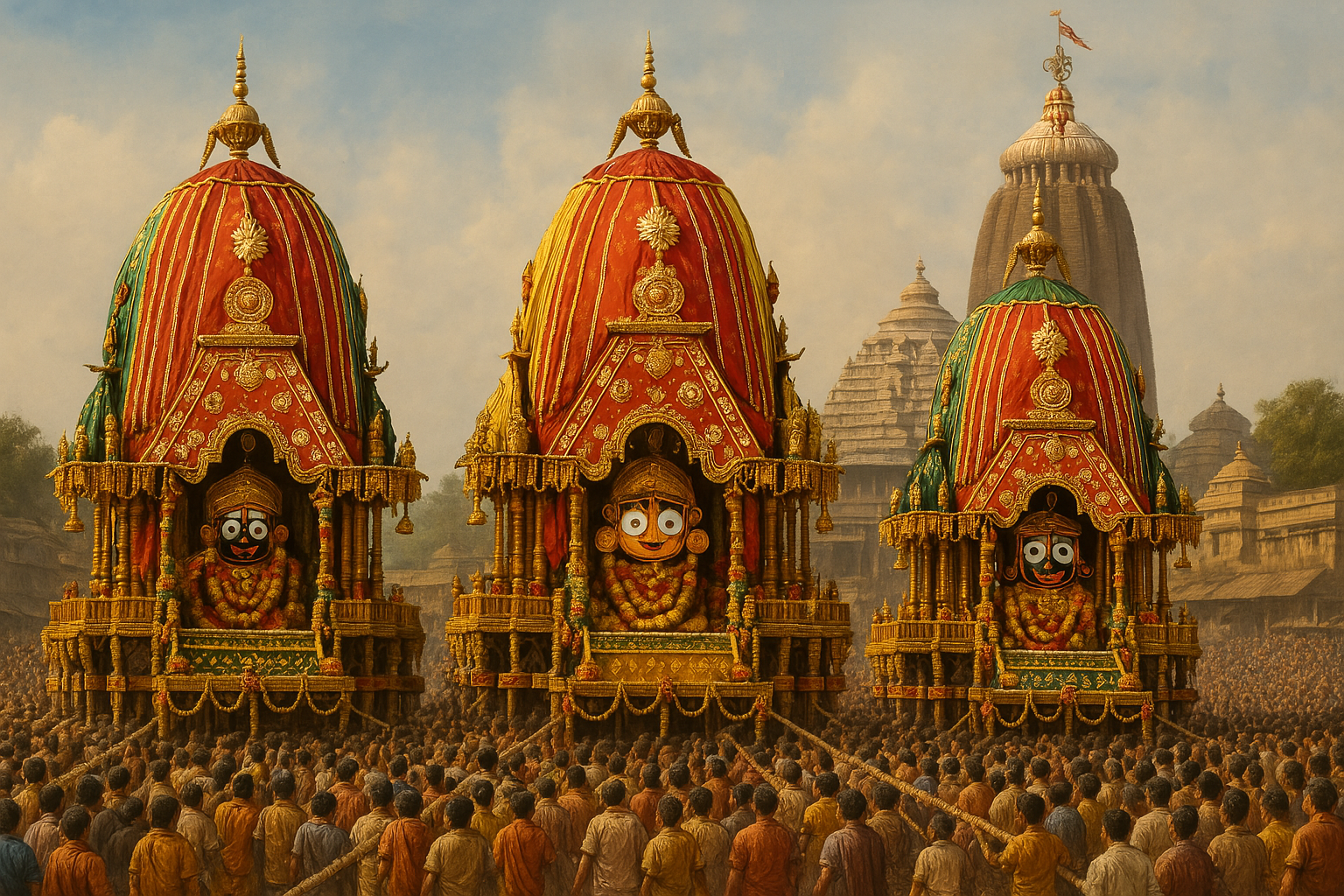 allahabad university jagannath rath yatra 2025