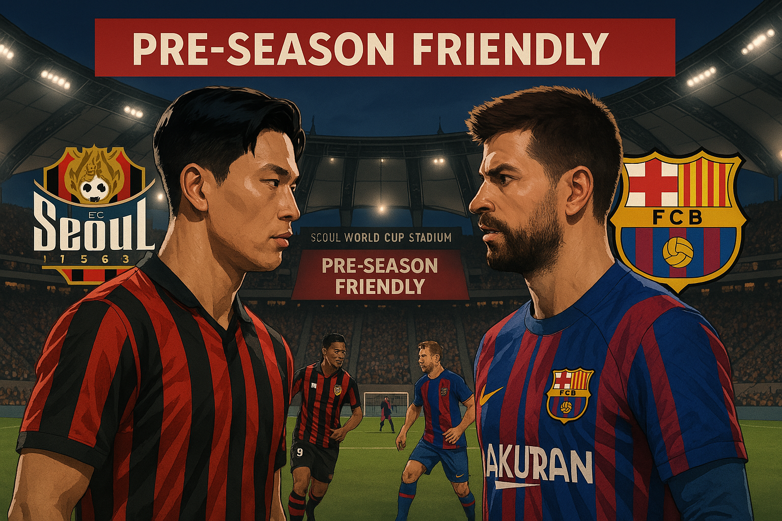 Allahabad University FC Seoul vs Barcelona