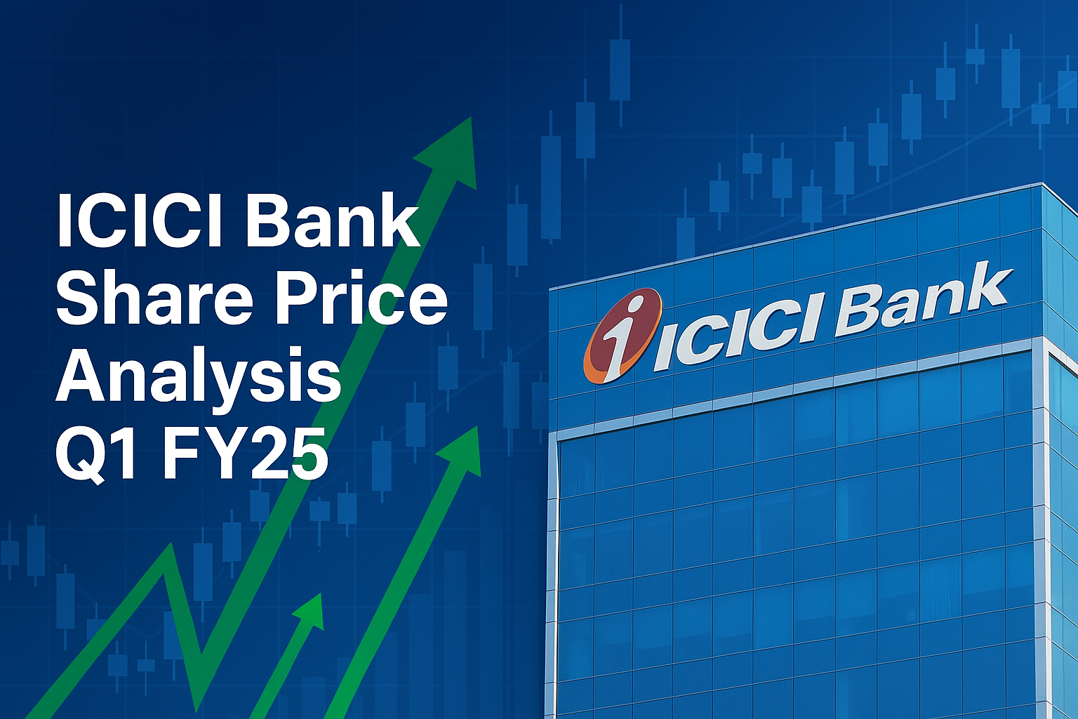 Sundar Pichai ICICI Bank share price Q1 FY25 results analysis chart