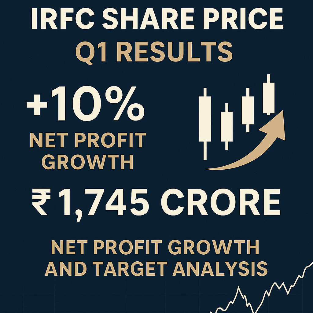Allahabad University IRFC share price Q1 results net profit growth and target analysis