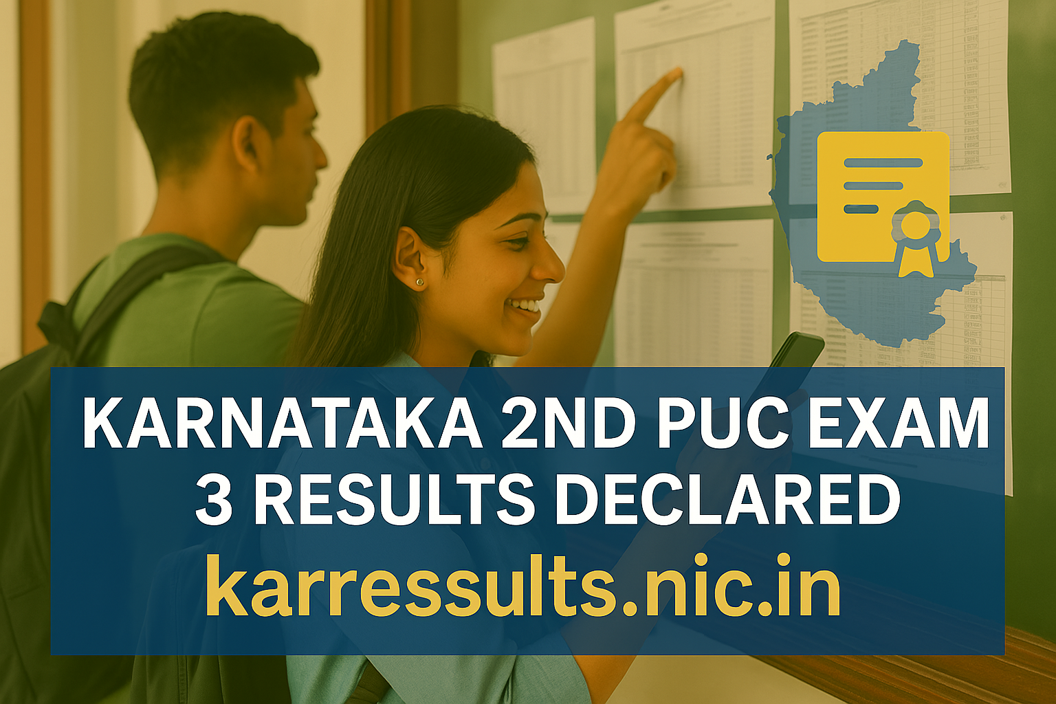 allahabad university Karnataka 2nd PUC Exam 3 Results