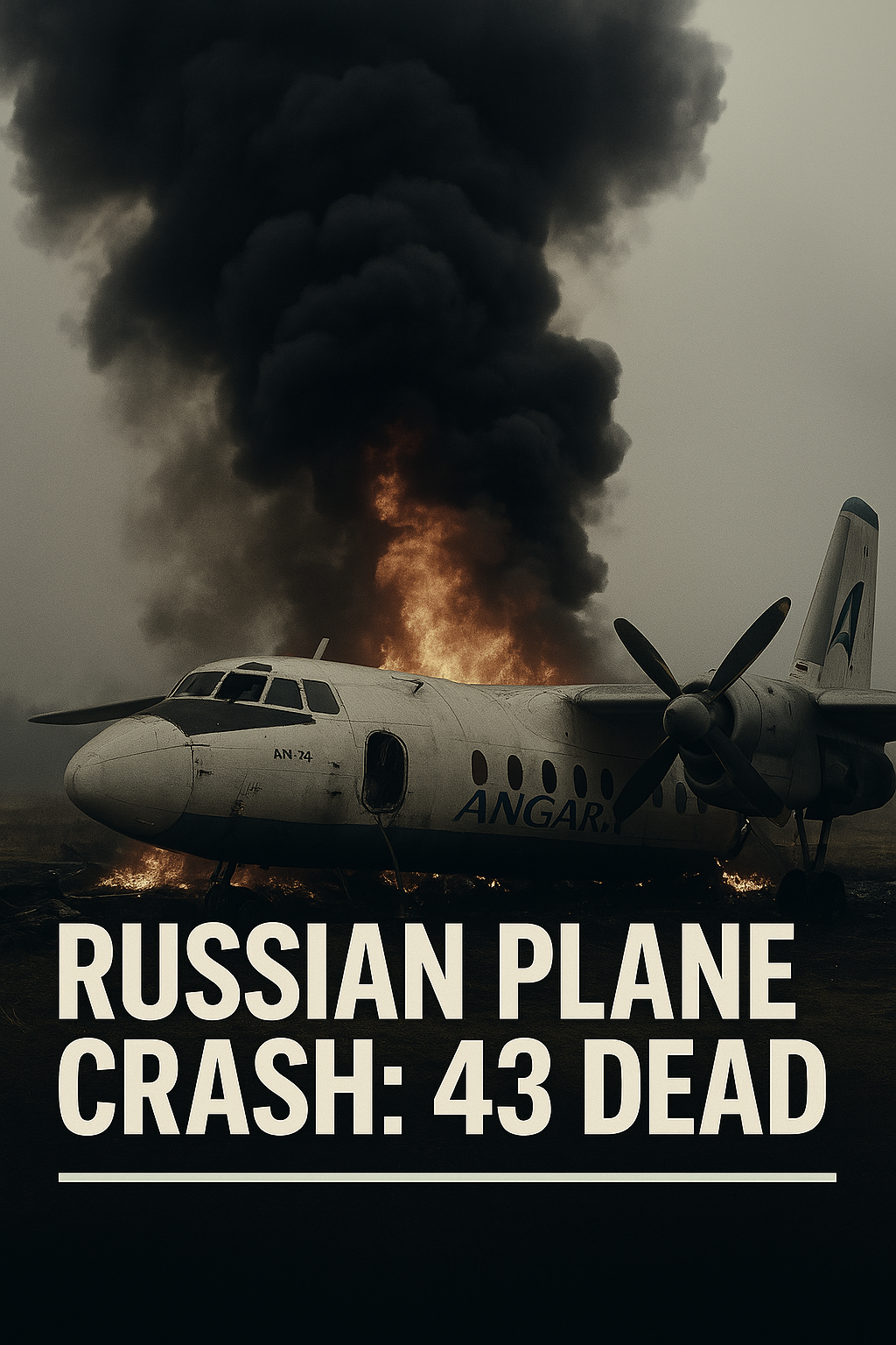 Allahabad University Russian plane crash Angara Airlines An-24 kills 43