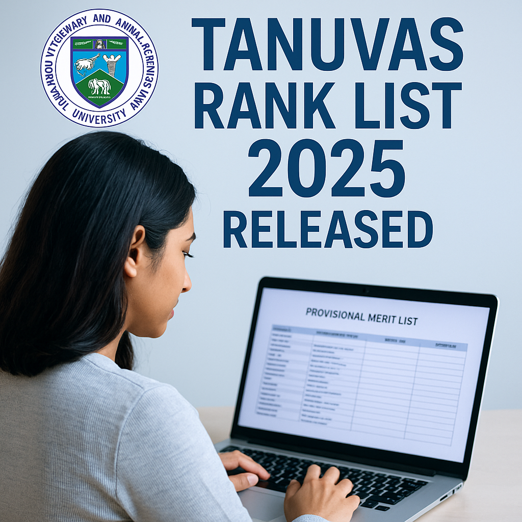 Asia TANUVAS Rank List 2025