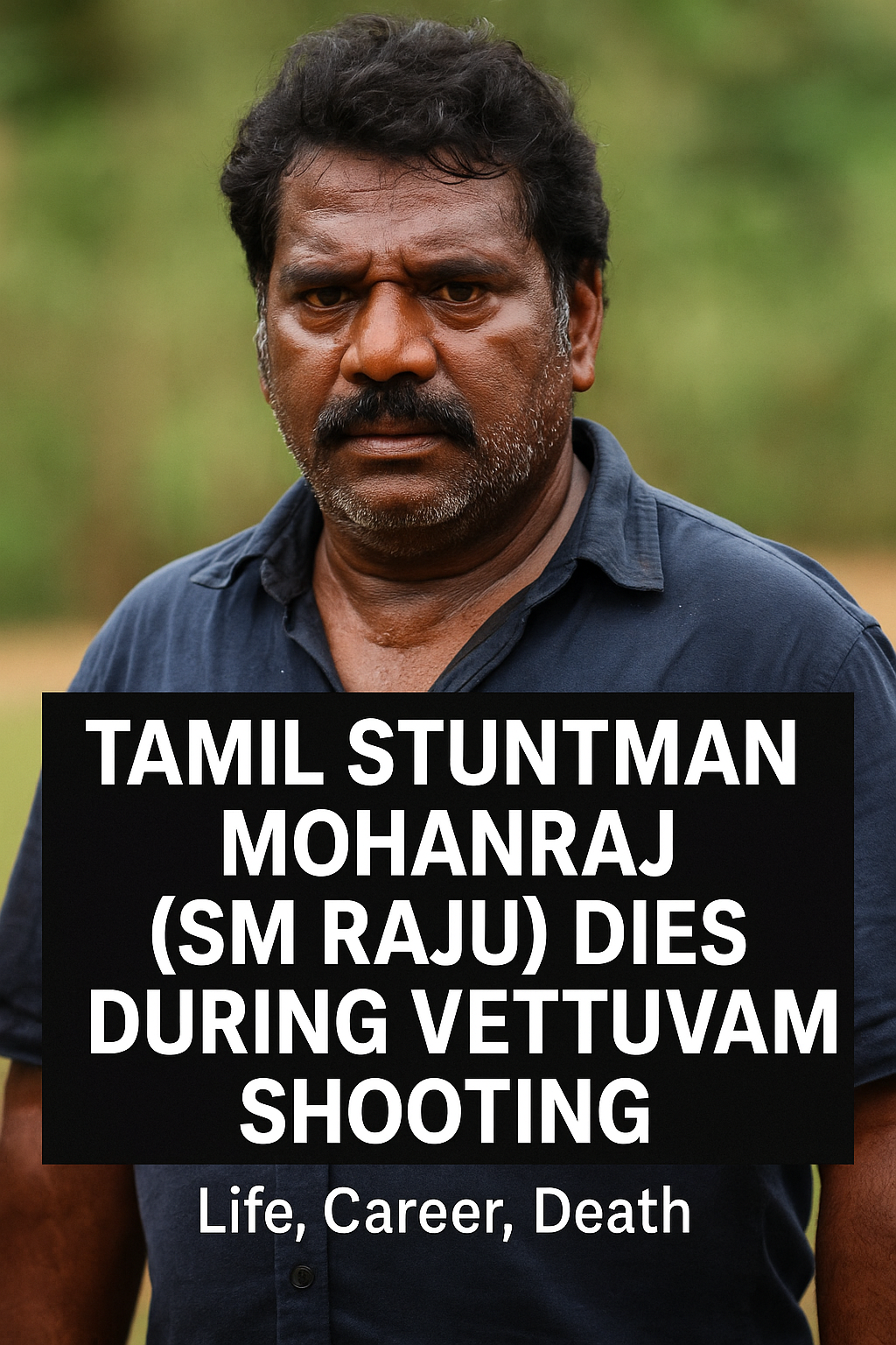 Asia Tamil Stuntman Mohanraj (SM Raju) Life, Career, and Tragic Death During ‘Vettuvam’ Shooting