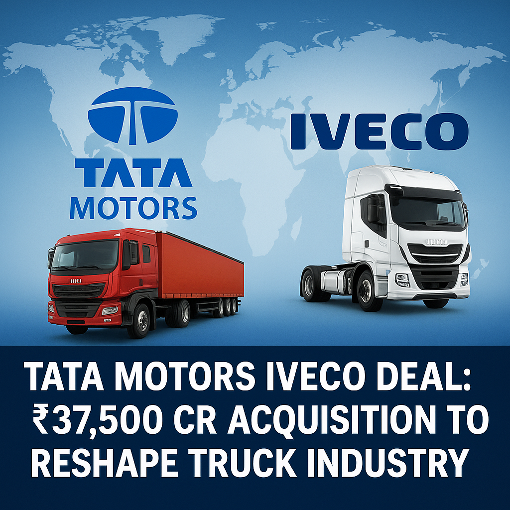 Sundar Pichai Tata Motors-Iveco acquisition worth ₹37,500 Cr with truck industry impact