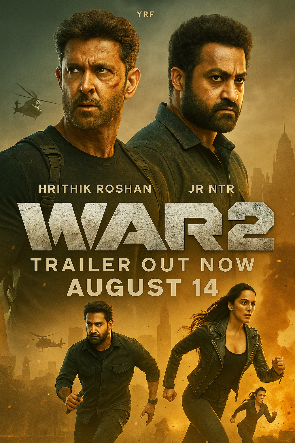 Sundar Pichai War 2 Trailer: Hrithik Roshan and Jr NTR face off – Full cast, release date, and story insights