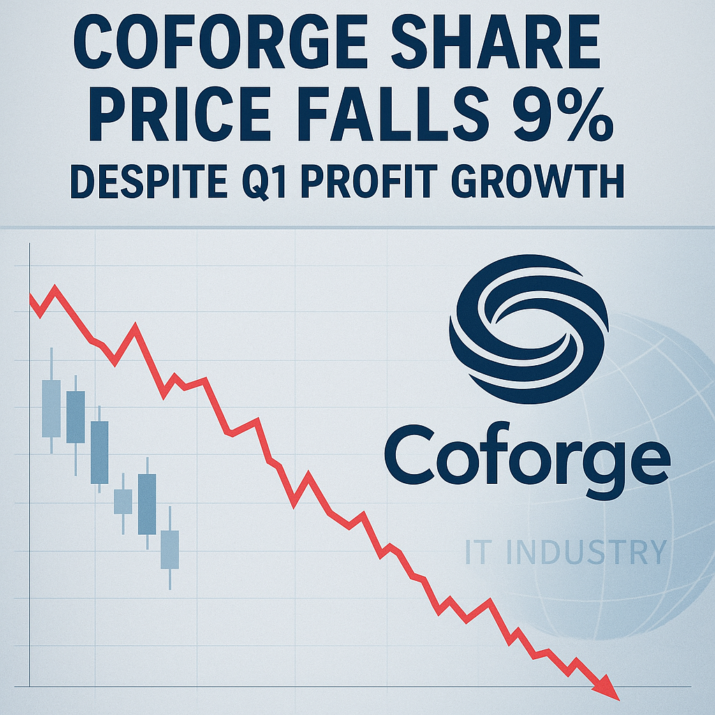 Pakistan Champions Coforge share price falls despite strong Q1 results and profit growth