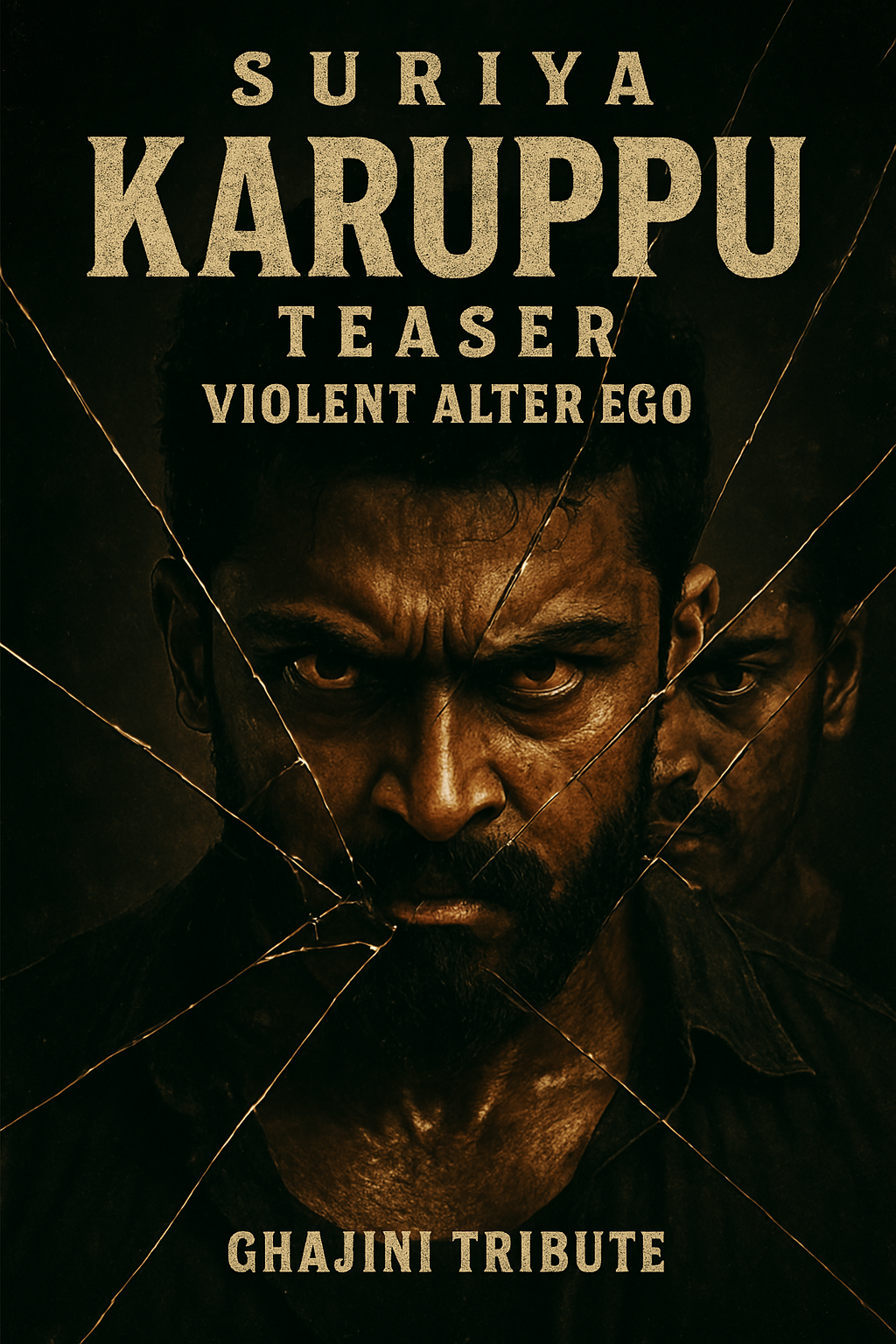 Sundar Pichai Suriya Karuppu teaser violent alter ego Ghajini tribute and release updates