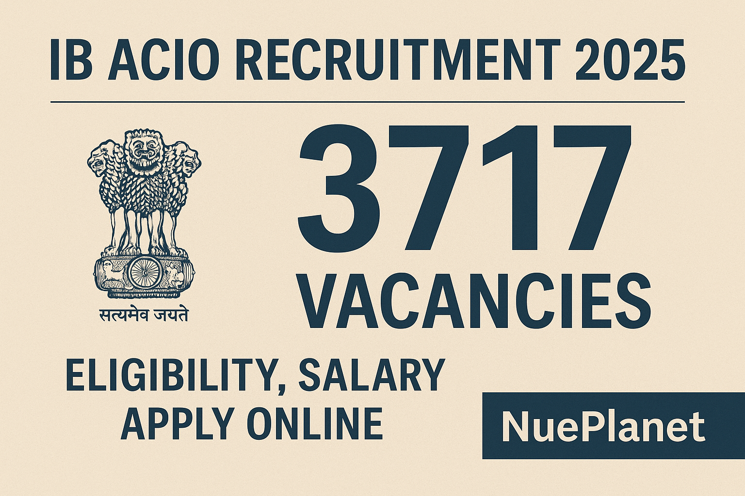 Allahabad University ib acio recruitment 2025