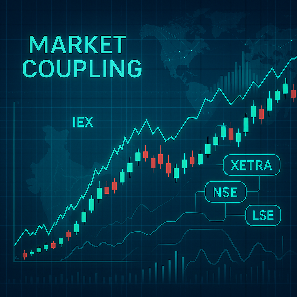 hdb IEX stock chart plunging with text “Market Coupling Stocks – IEX Impact”