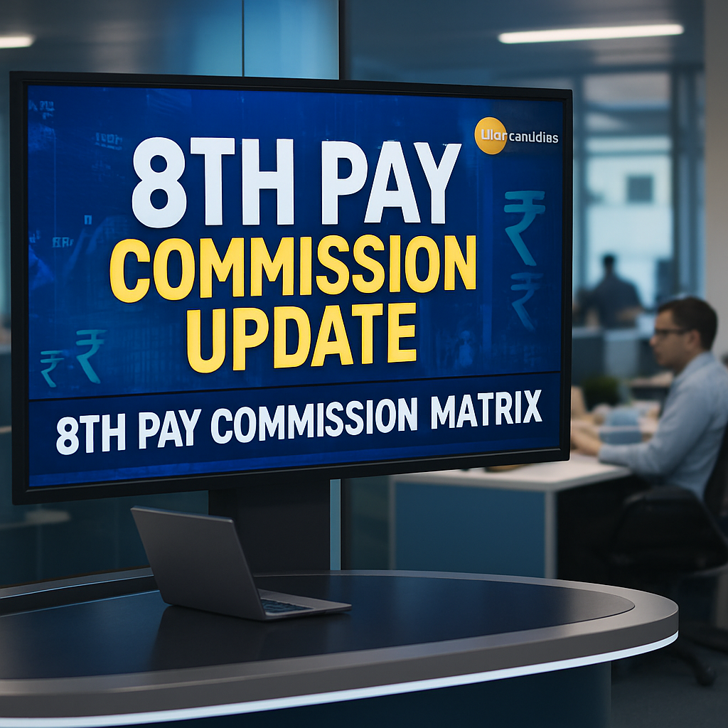 bajaj Zee Business Live 8th Pay Commission matrix salary hike update
