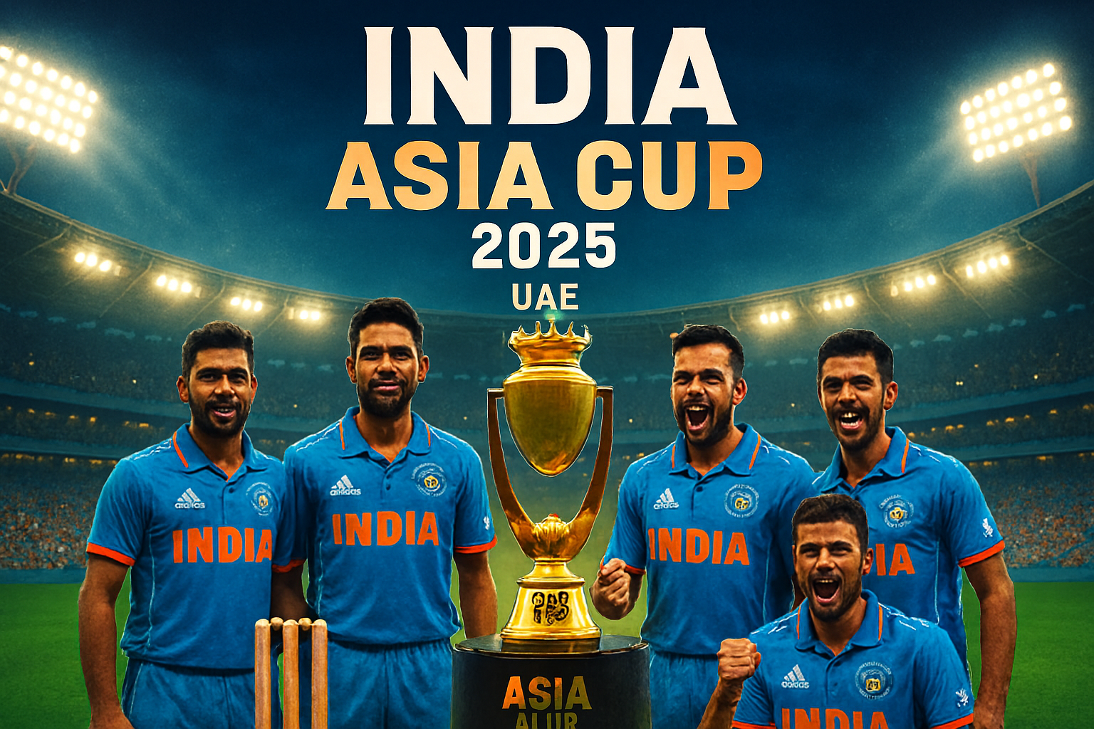Asia India Asia Cup 2025 Squad Announcement – Full Players List