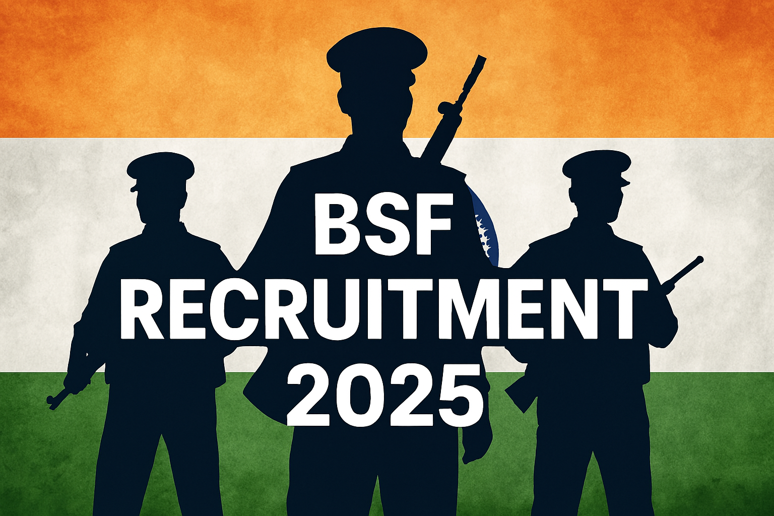 Asia BSF Recruitment 2025 – Constable Tradesman Application