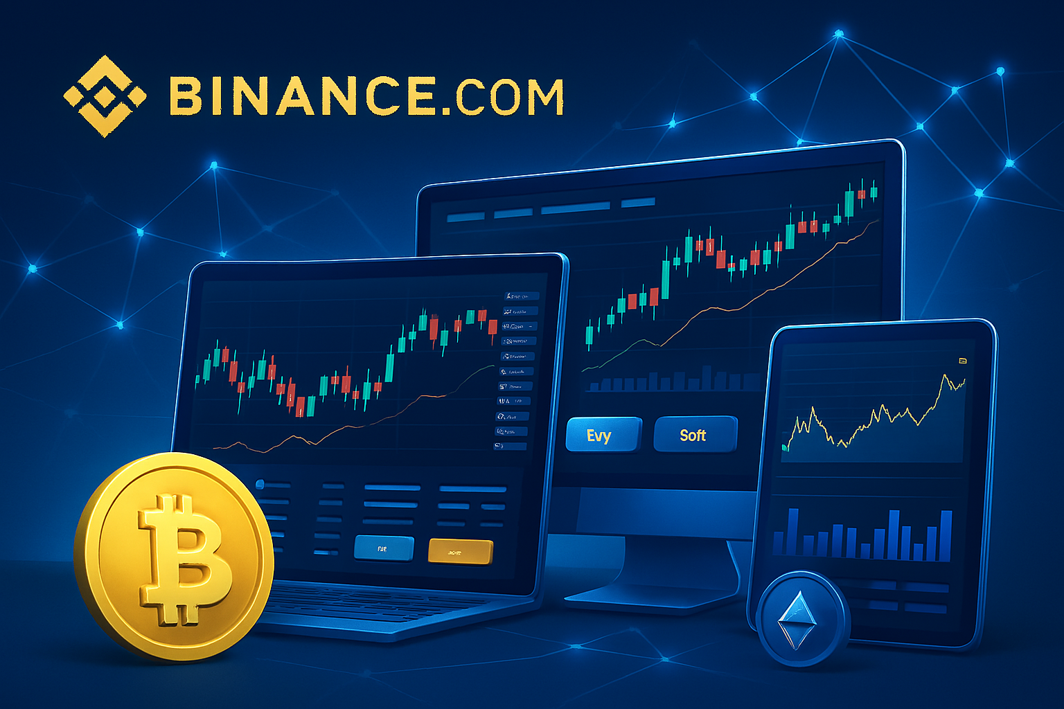 Asia Binance.com cryptocurrency exchange trading dashboard