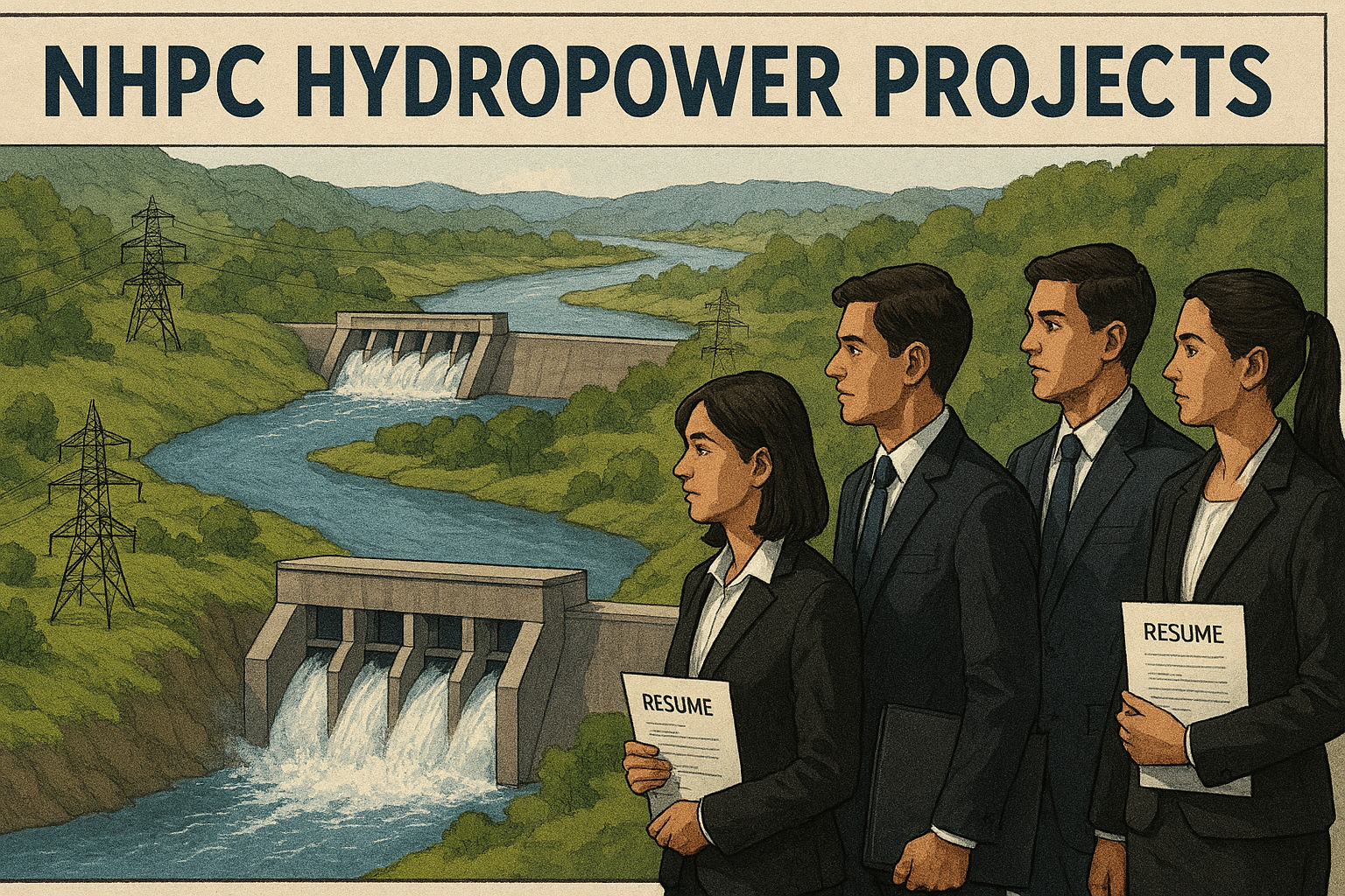 Asia NHPC recruitment 2025 and renewable energy projects in India