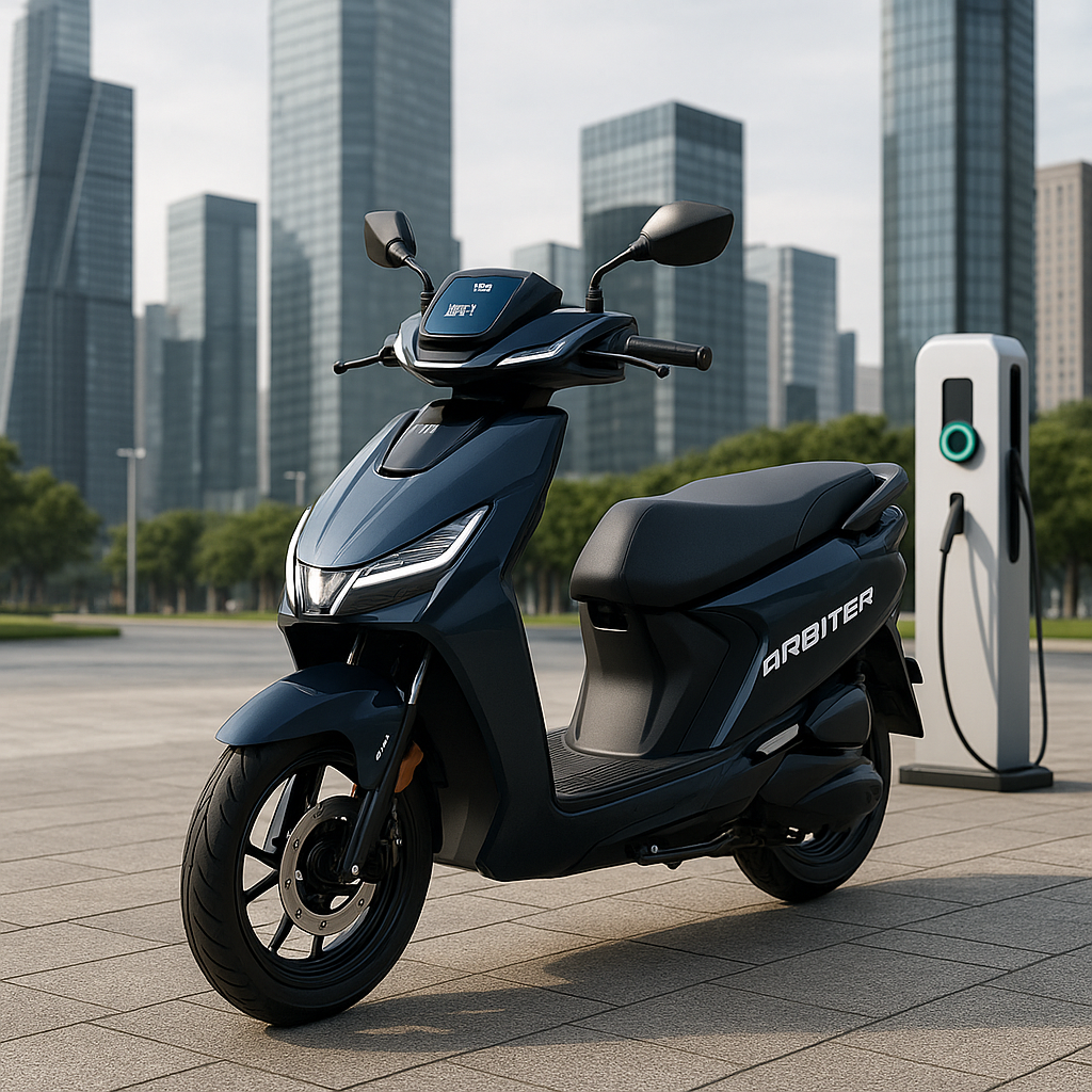 Asia TVS Orbiter electric scooter 2025 launch with price and features