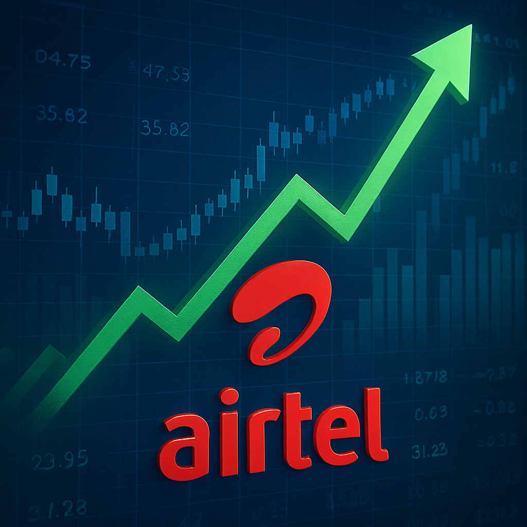 bajaj Airtel share price surge after Q1 FY26 earnings