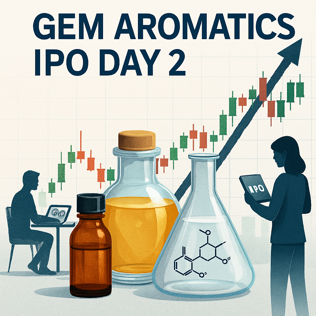 Asia Gem Aromatics IPO Day 2 subscription and market trend update