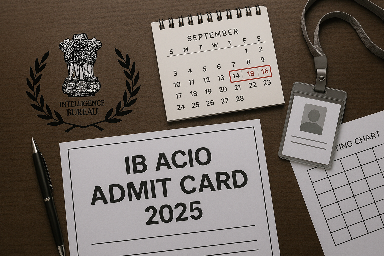 Asia IB ACIO Exam Date 2025 notification with admit card details