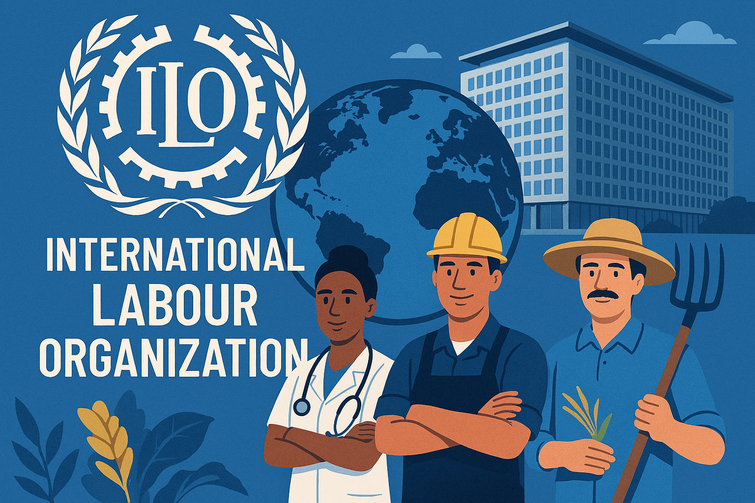 Asia International Labour Organization (ILO) headquarters in Geneva, Switzerland