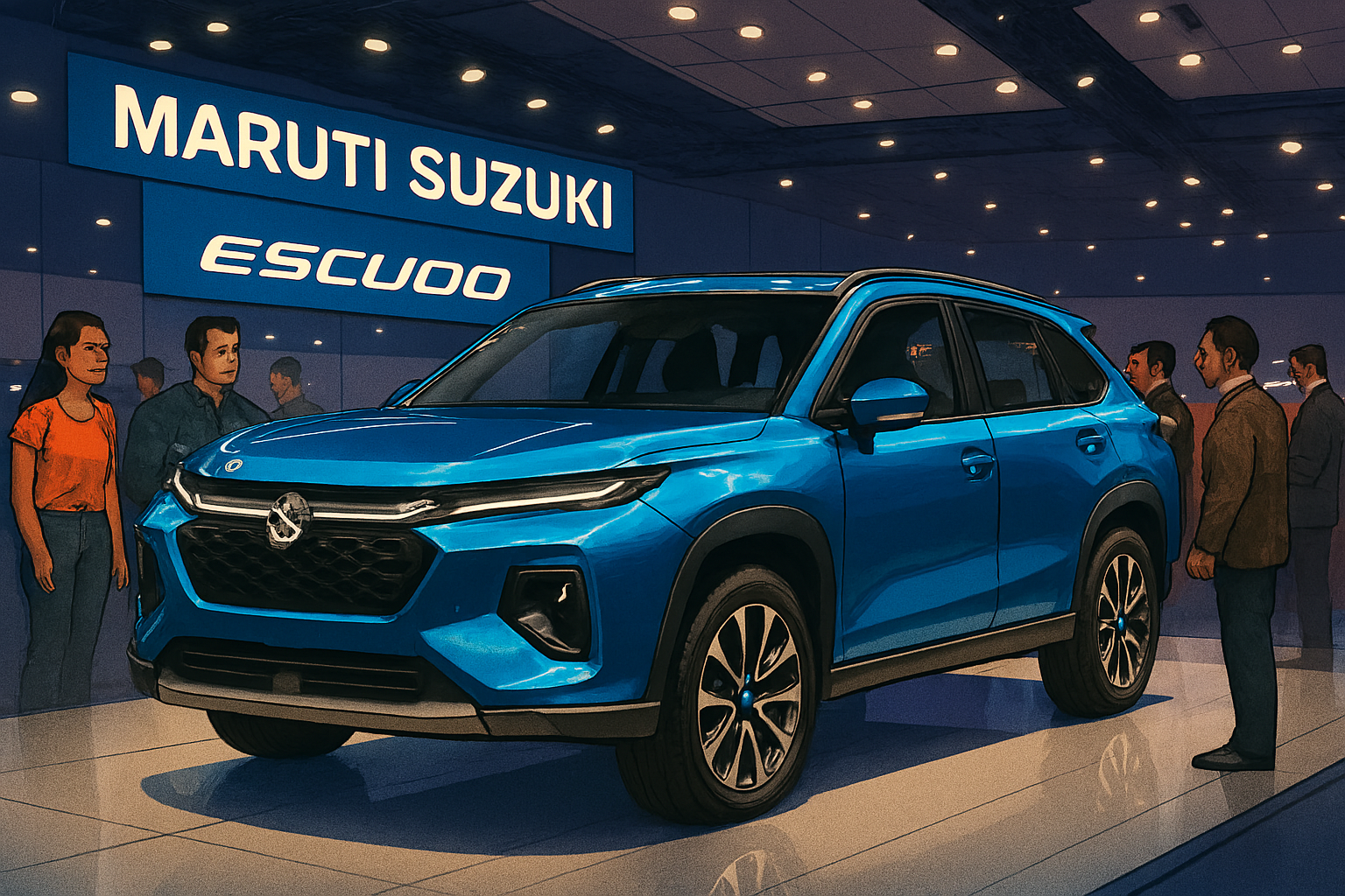 Asia Maruti Suzuki Escudo SUV launch with new design, features, and price in India